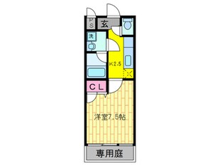 エトワ－ル喜里川の物件間取画像